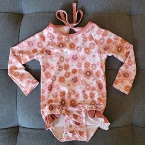 leo + june | ruffle rashguard